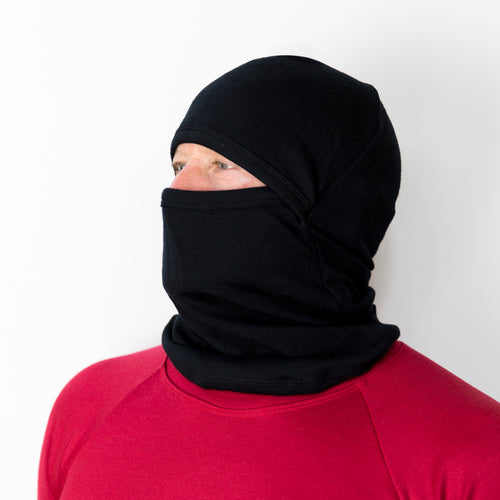 100% Merino Balaclava Neck Warmer