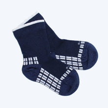 Load image into Gallery viewer, Kid&#39;s Merino Socks Navy
