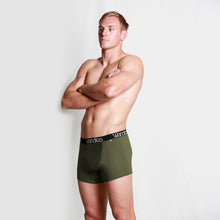 Load image into Gallery viewer, Mens fitted boxers with fly

