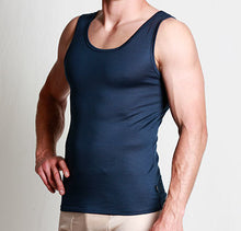 Load image into Gallery viewer, Merino Mens Singlet 3 Pack
