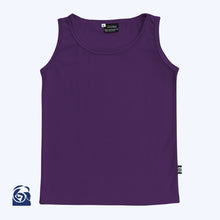 Load image into Gallery viewer, Kids Merino Singlet - Purple
