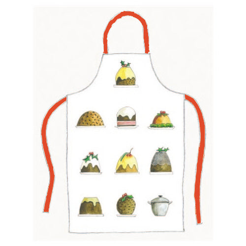 Christmas Pudding Apron
