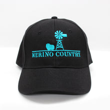 Load image into Gallery viewer, Merino Country Vintage Logo Cap Teal

