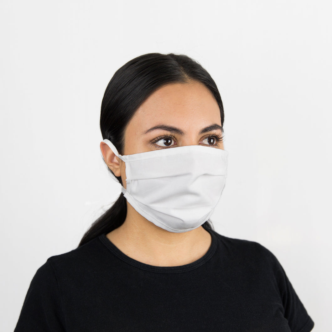 #735 Three Layer Cotton & Merino Face Mask