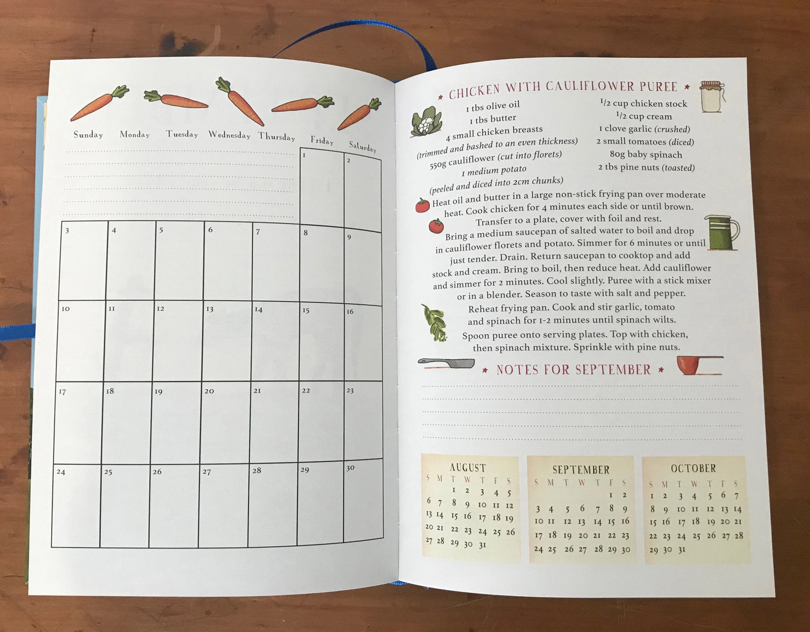 Red Tractor Designs Diary for 2026