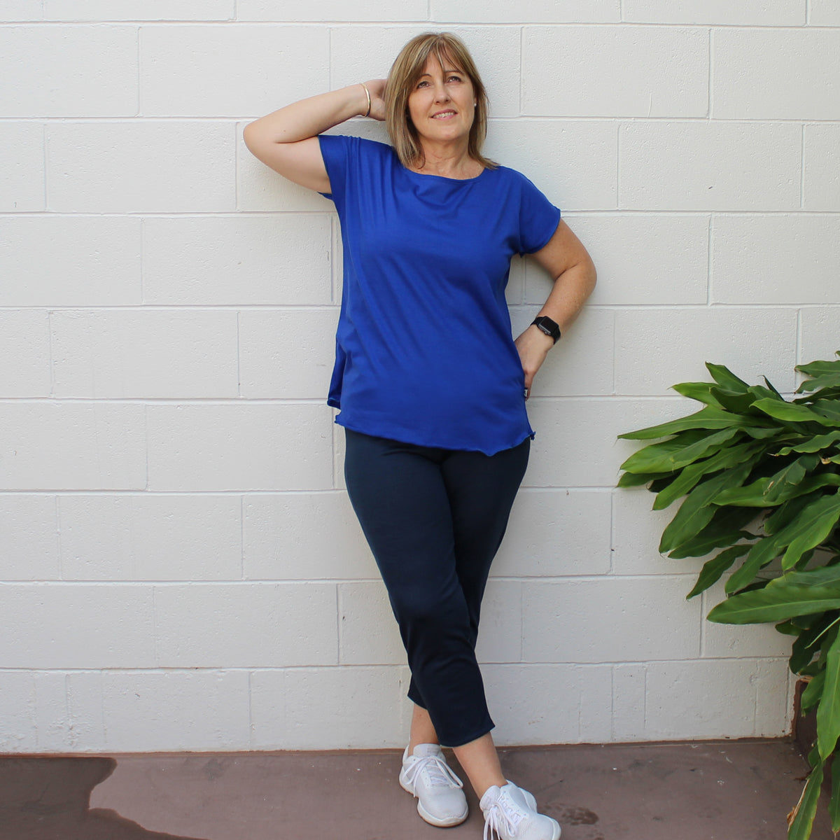 Merino crop Pants