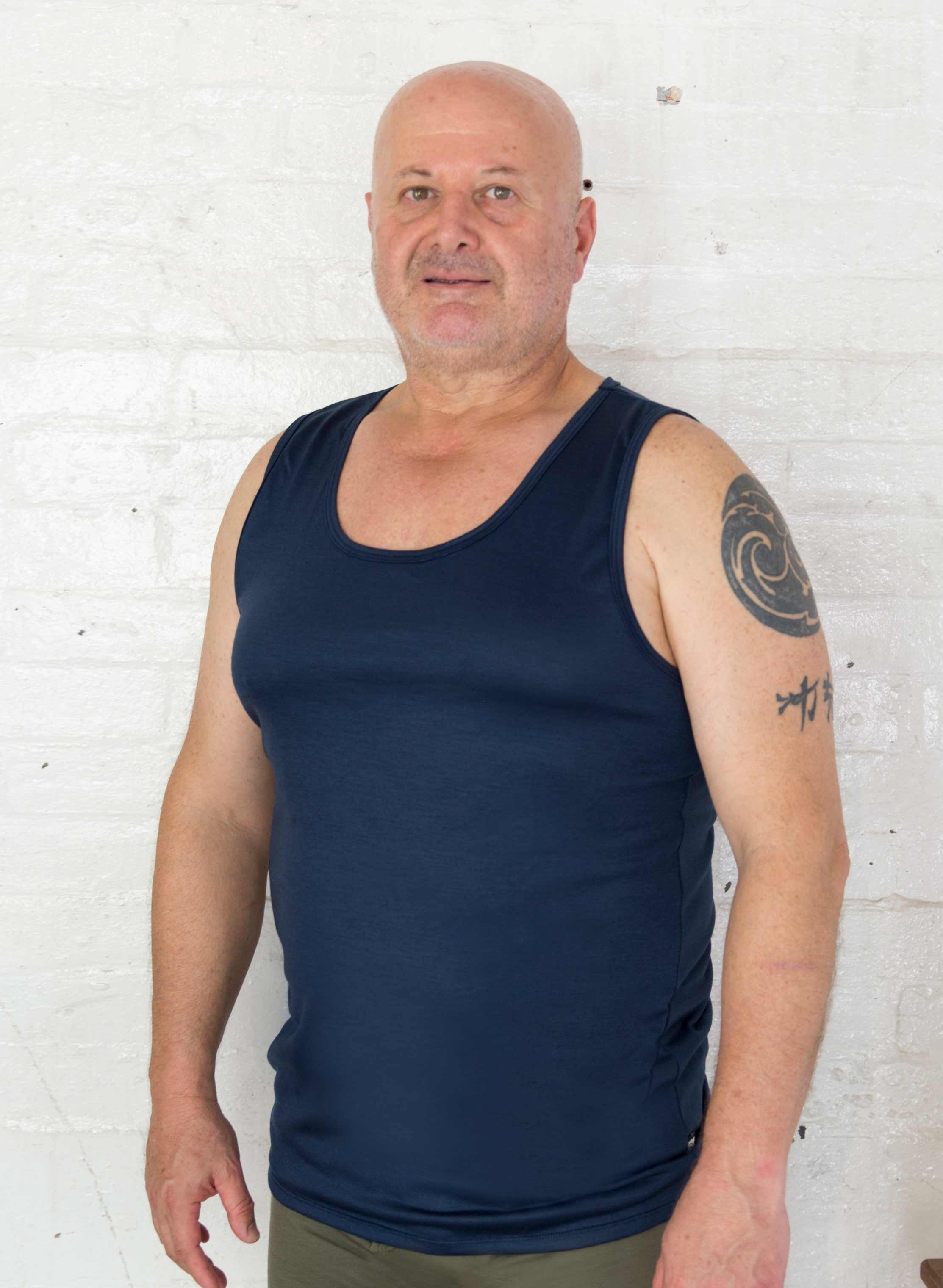 Mens Merino Singlet