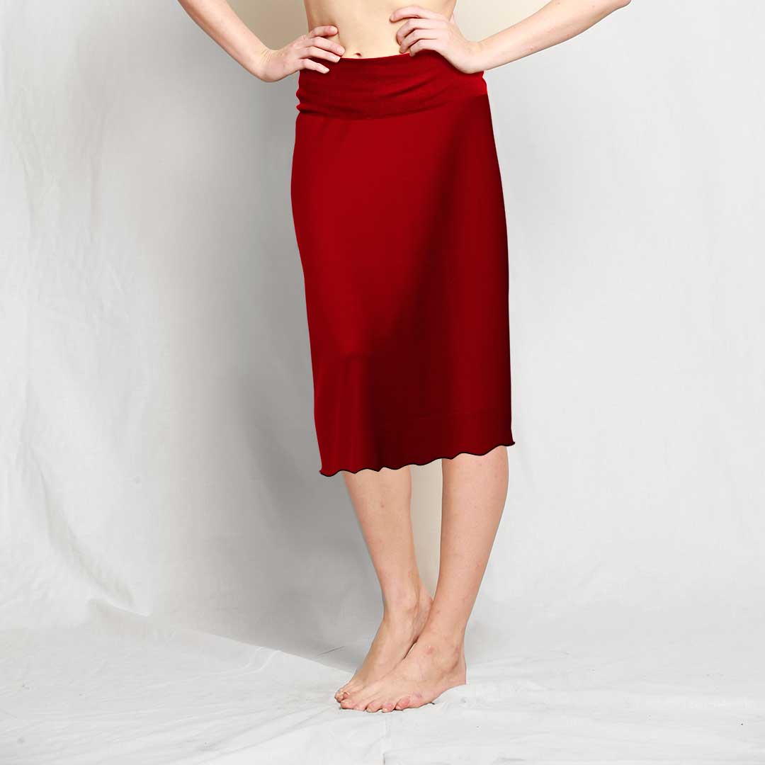 #412 Merino Pencil Skirt 275gsm