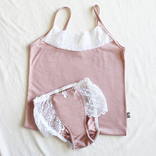 Load image into Gallery viewer, #610LDP Limited Edition Dusty Pink Lace Camisole

