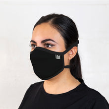 Load image into Gallery viewer, Black Merino Face Mask
