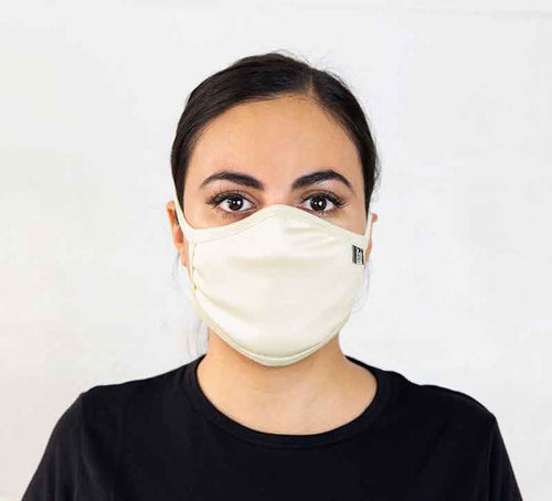 Natural Colour Merino Wool Face Mask