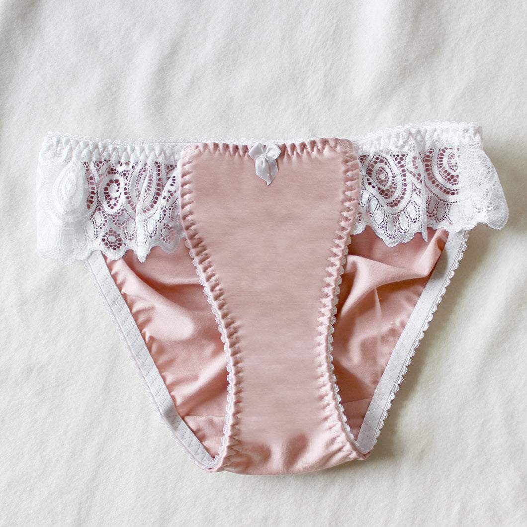 630DP Hipster Limited Edition Dusty Pink Boudoir Merino Brief