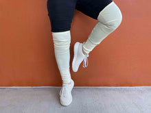 Load image into Gallery viewer, 100% Merino Leg Warmers in Natural
