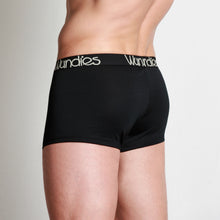 Load image into Gallery viewer, Merino Lowrise Fitted Boxers Black Wundies 
