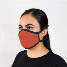 Load image into Gallery viewer, Orange Merino Face Mask
