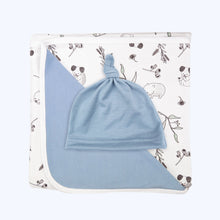 Load image into Gallery viewer, Organic Merino and Cotton Australiana baby blanket
