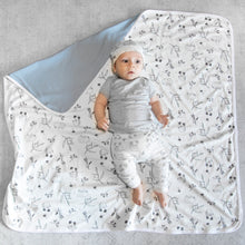 Load image into Gallery viewer, Organic Merino and Cotton Baby Blanket - Australiana
