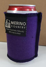 Load image into Gallery viewer, Merino Can Cooler Purple
