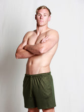 Load image into Gallery viewer, Merino Shorts Olive
